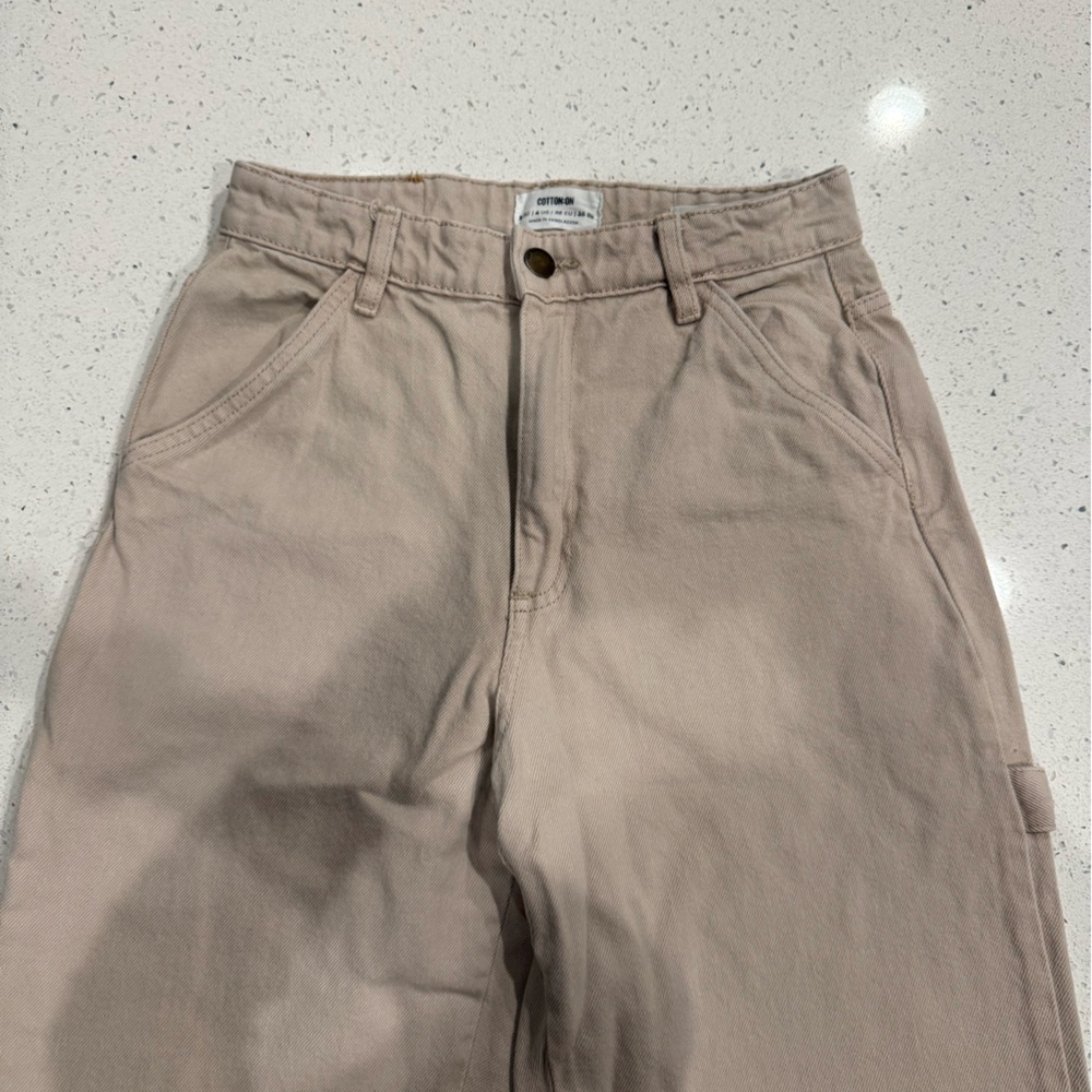 Cotton On Light Beige High-Rise Pants - Picture 2 of 4